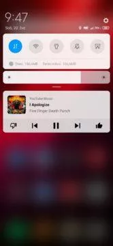 Xiaomi Mi 9T notifikace