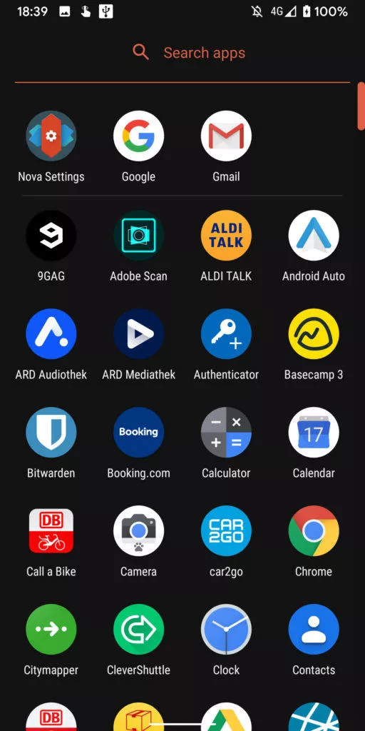 android 10 nova launcher