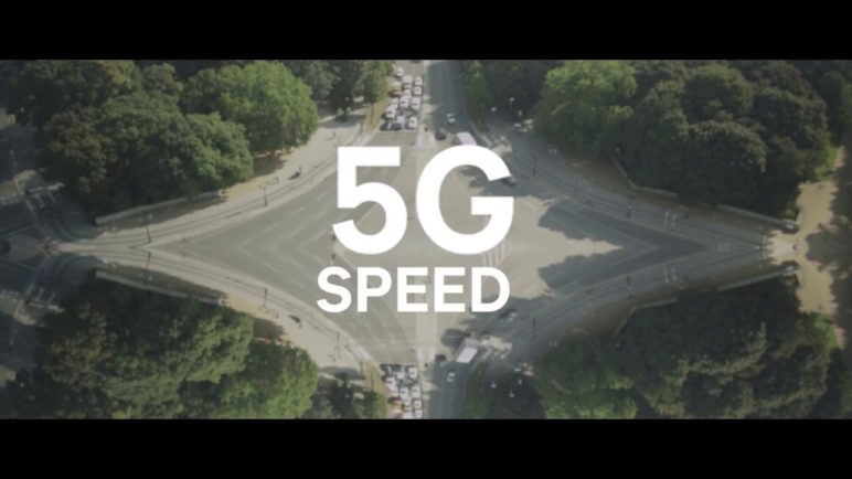First 5G data connection with the Snapdragon X50 5G modem