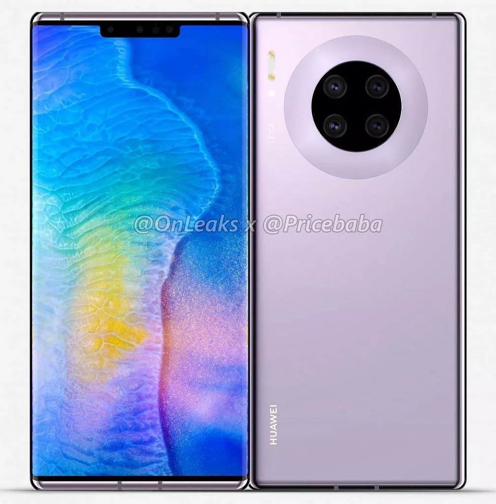 Huawei Mate 30 Pro displej