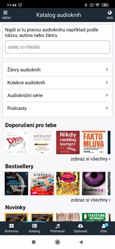 Katalog Audiolibrix