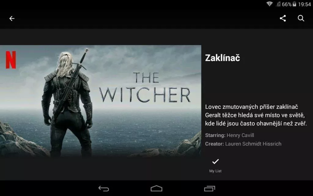 netflix cz zaklinac witcher