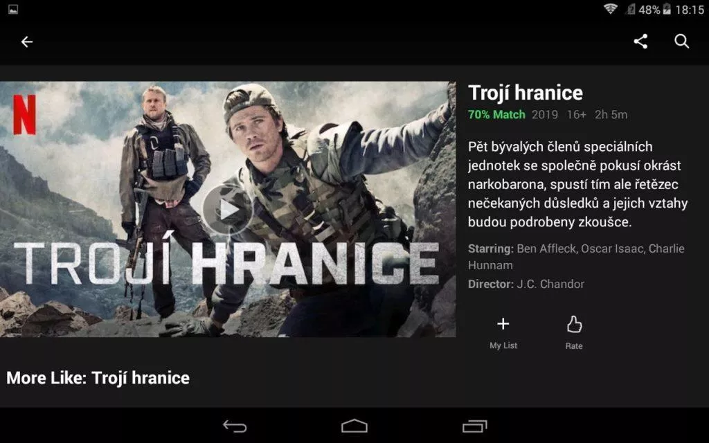 netflix v cestine