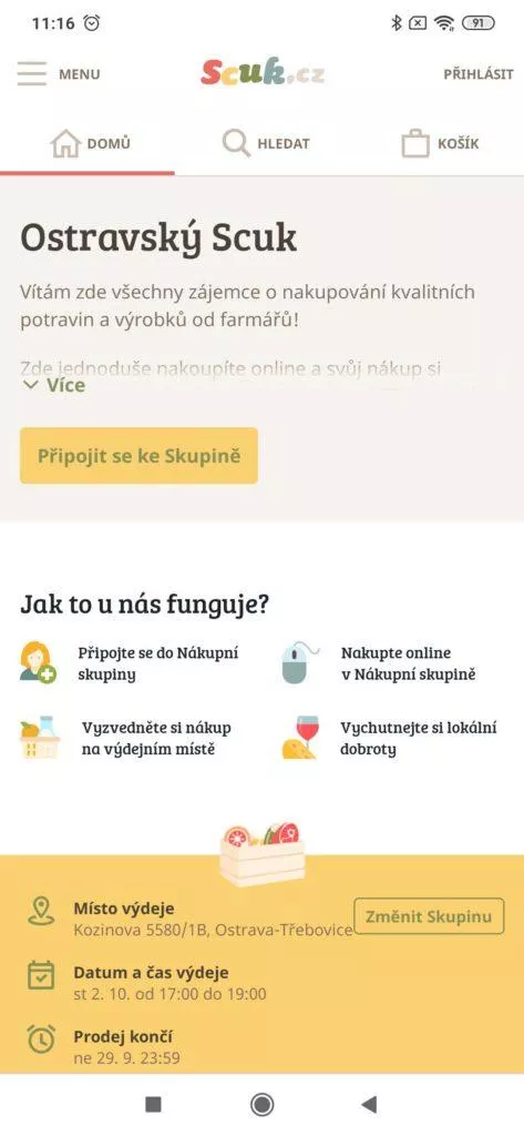 Podrobnosti o skupině