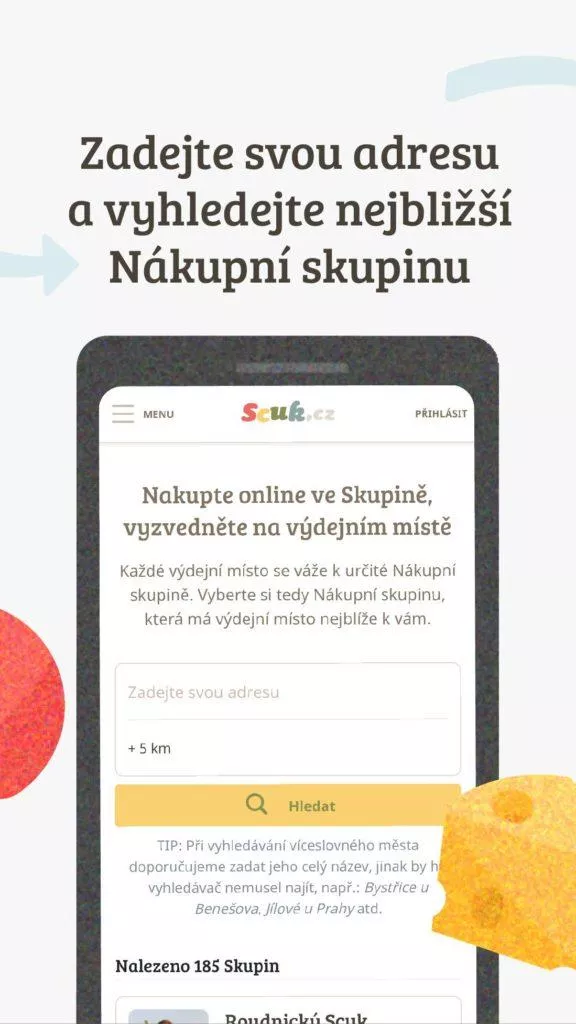 Najděte si svou Nákupní skupinu
