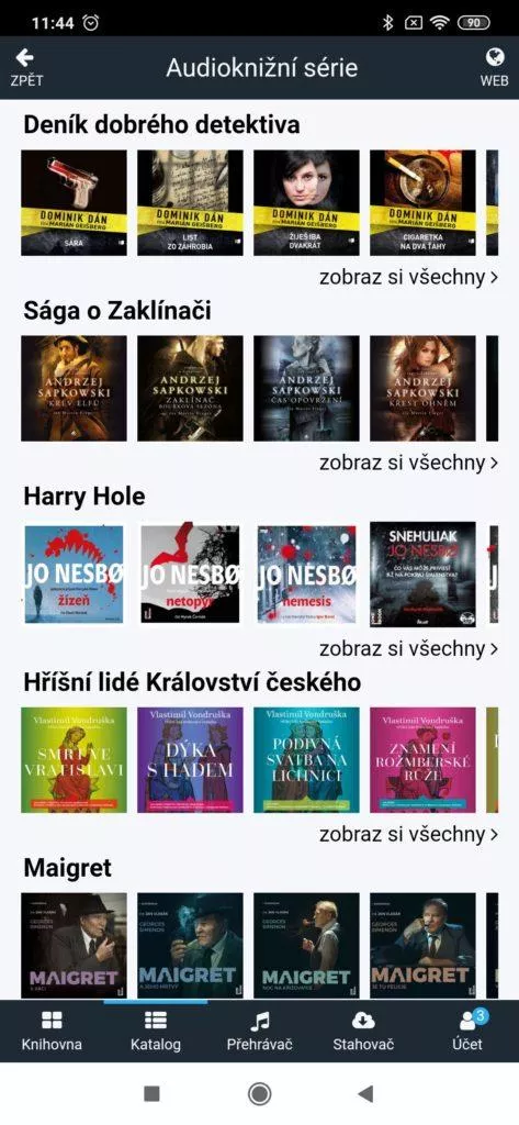 Široká nabídka titulů