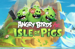 angry birds isle of pigs ar rozšířená realita