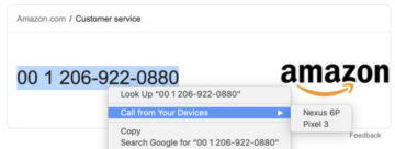 google chrome sdílení telefonní číslo