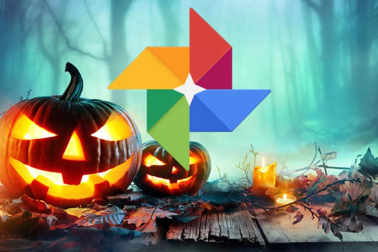 google fotky halloween easter egg