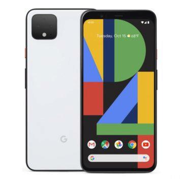 google pixel 4 clearly white