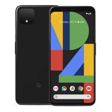 google pixel 4 just black