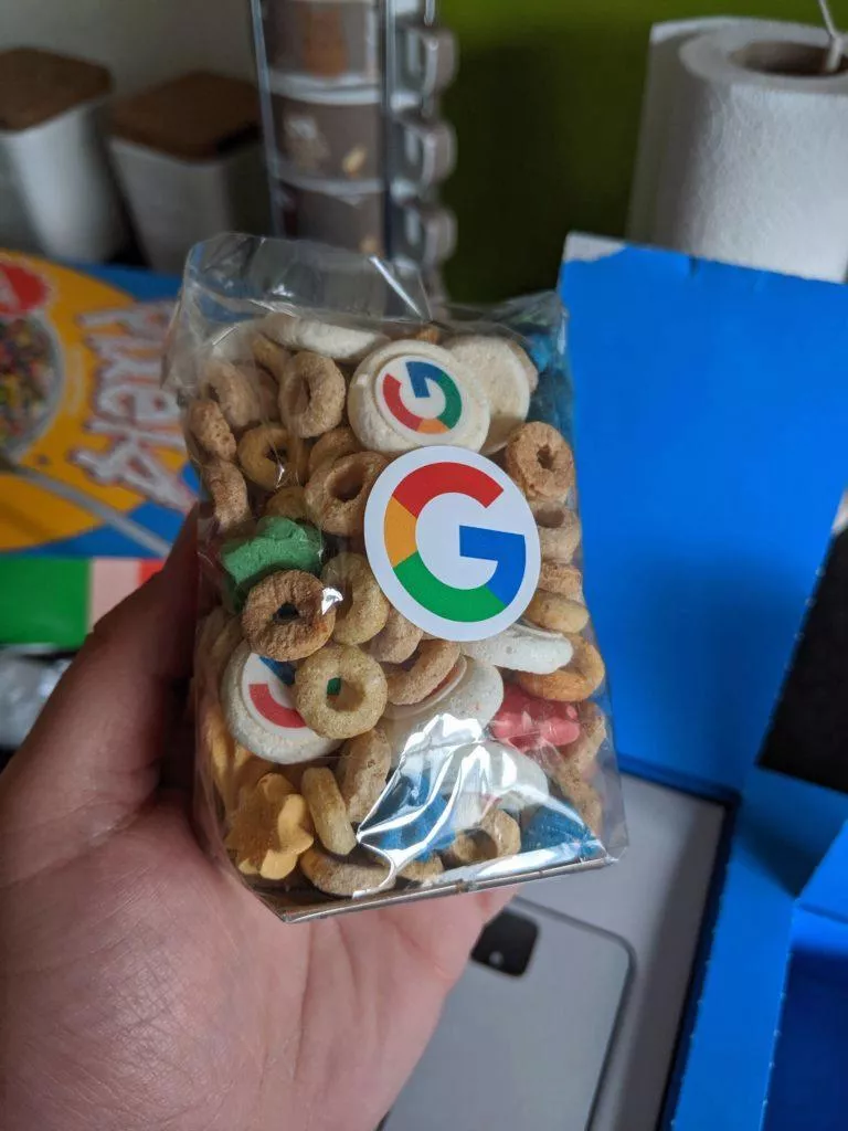 google pixel 4 sušenky