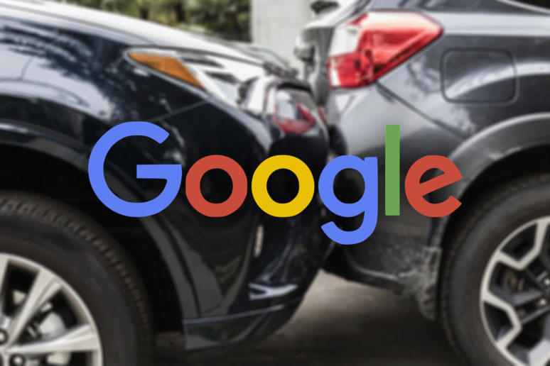 google rozpoznání nehody