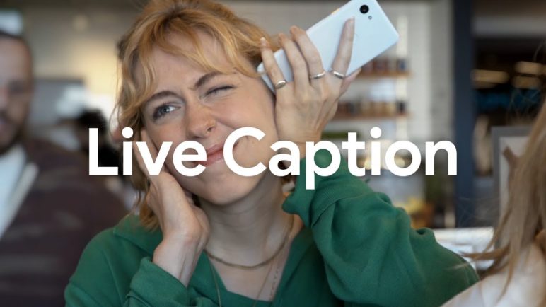 Introducing Live Caption, now on Pixel 4