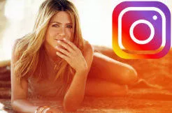 jennifer aniston instagram sociální síť rekord