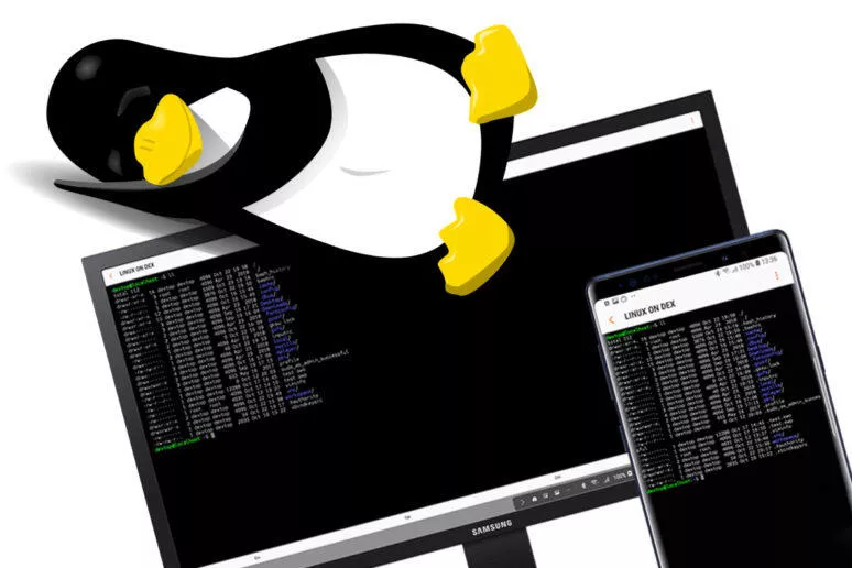 linux dex konec