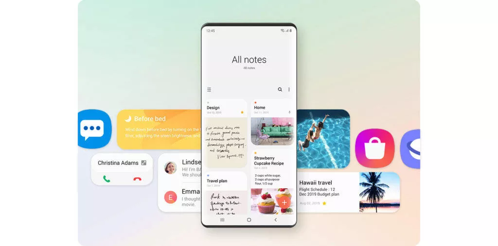 One UI 2 novinky 1