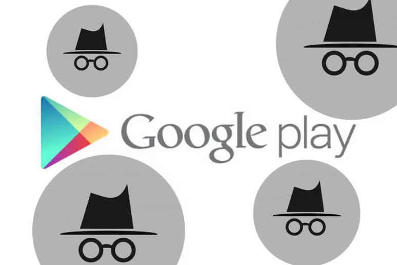 Incognito mode v Google Play Store Incognito mode v Google Play Store