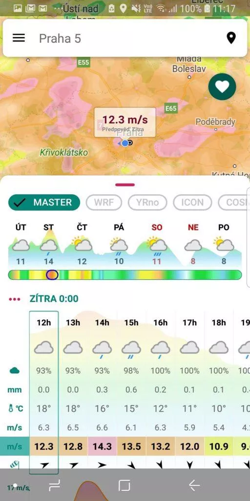 Počasí Meteo - jaké bude počasí?