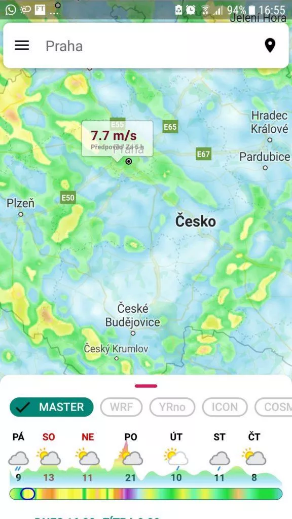 Počasí Meteo - jaké bude počasí?