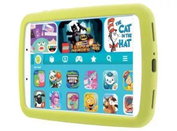 Samsung Galaxy Tab A Kids Edition front right