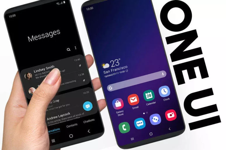 samsung one ui reklamy