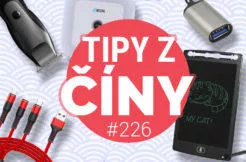 Tipy z ciny 226 - Xiaomi zastřihovač vousů