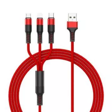 USB kabel 3 v 1