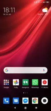 Xiaomi Mi 9T Pro homescreen