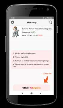 AliHistory - chytřejší nákupy na AliExpressu