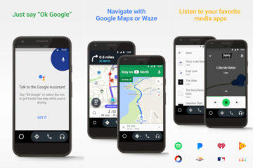 android auto for phone screens