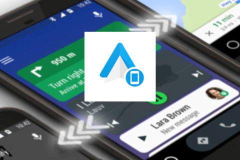 android auto phone screen android 10