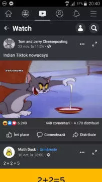 facebook dark mode