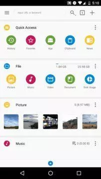 FV File Explorer - moderní správce souborů