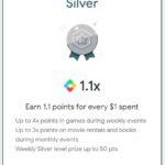 Google Play Points silver
