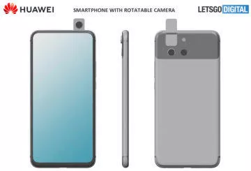 huawei patent vyklapeci fotoaparat