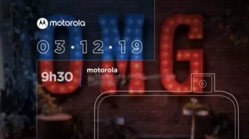 motorola one hyper vysouvací selfie kamerka teaser
