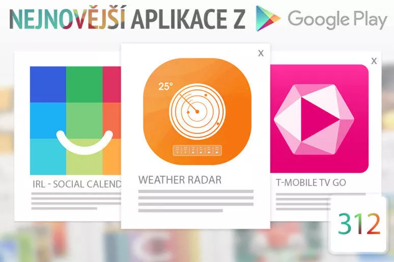 Nejnovější aplikace z Google Play #312: sledujte televizi v mobilu Nejnovější aplikace z Google Play #312: sledujte televizi v mobilu