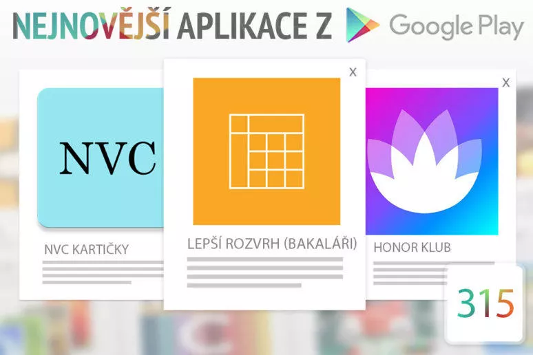 Nejnovější aplikace z Google Play #315: lepší rozvrh hodin a ovládnuté emoce Nejnovější aplikace z Google Play #315: lepší rozvrh hodin a ovládnuté emoce