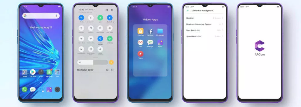 realme 5 system