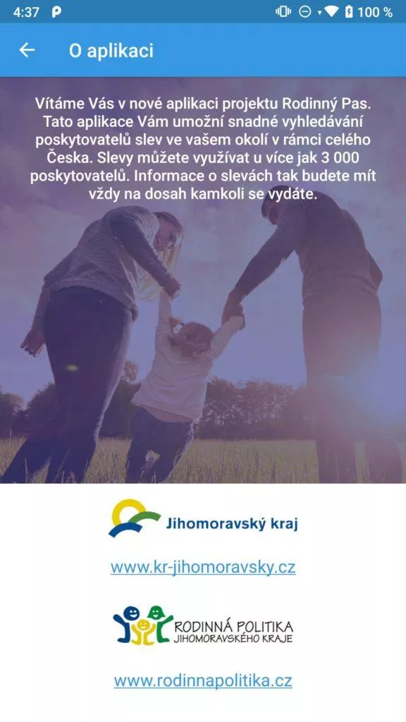 Rodinné pasy Jihomoravského kraje - slevy v kapse