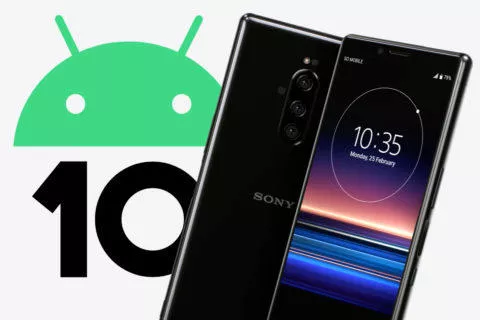 sony telefony aktualizace android 10