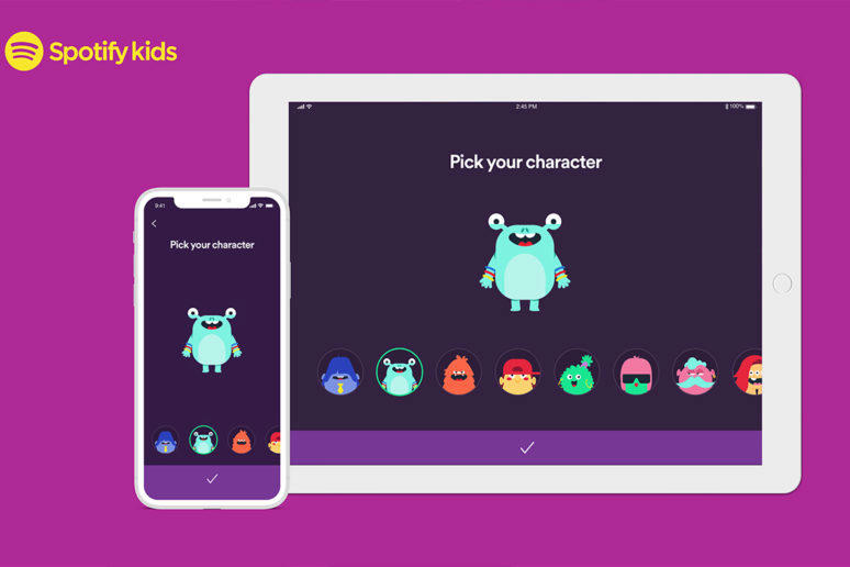 spotify kids nová aplikace