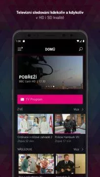 T-Mobile TV GO - sledujte televizi v mobilu