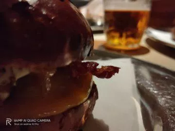 burger foto test Realme X2 Pro