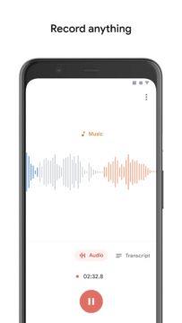Diktafon - diktafon od Googlu