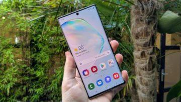 galaxy note 10 stabilní android 10