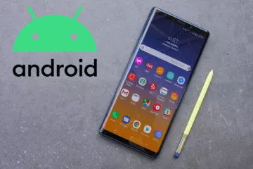 galaxy note 9 aktualizace android