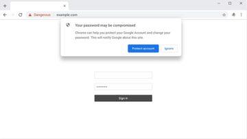 google chrome hesla bezpečnost