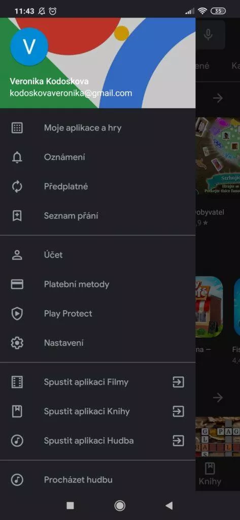 jak vypnout videa obchod play